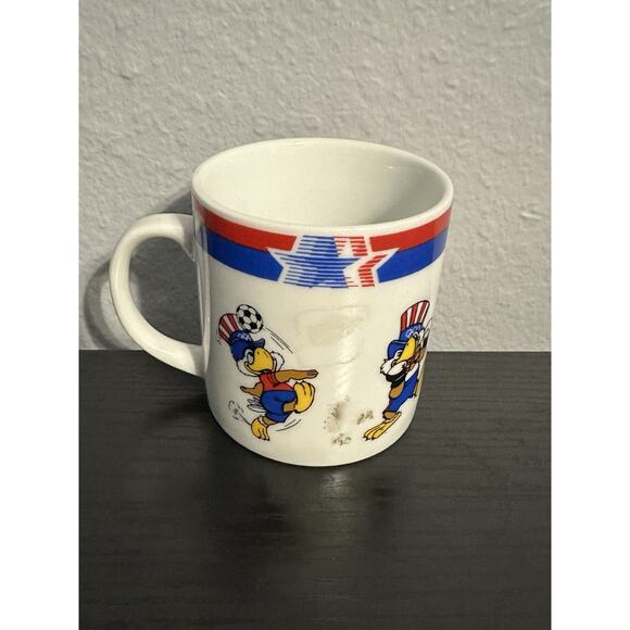 Olympic Coffee MUG Sam Eagle 1982 1984 Patel Soccer Boxing Baseball Basketball - Picture 2 of 3